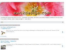 Tablet Screenshot of earlkdesign.com